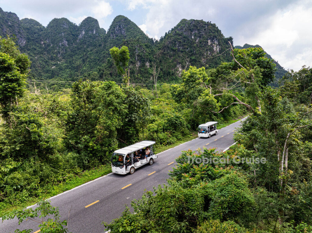 Tropical Cruise itinerary in Cat Ba National Park