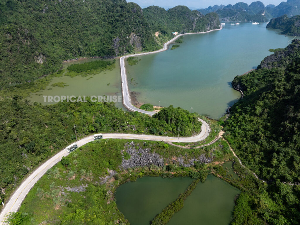 Tropical Cruise itinerary in Cat Ba National Park