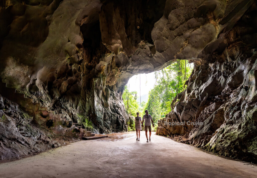 Visiting Trung Trang Cave in Cat Ba National Park